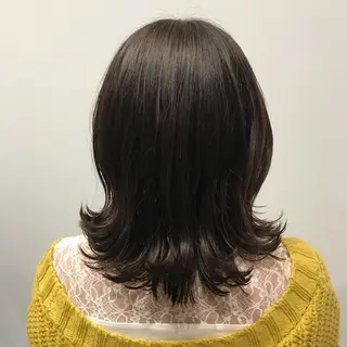 ミディアム 壁谷  加保理のヘアスタイル