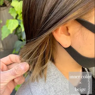 ショート カラー 溝口 恭章のヘアスタイル