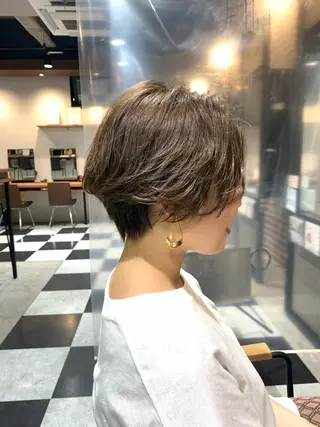 ショート 坪井 彰吾のヘアスタイル