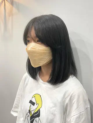 ミディアム 佐藤 大征のヘアスタイル