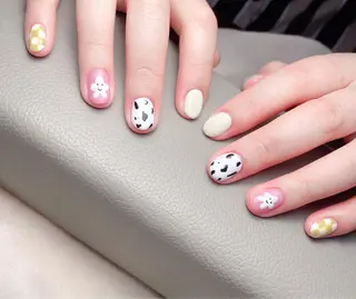 ネイル M🌷nail 長さだし専門店のネイルデザイン