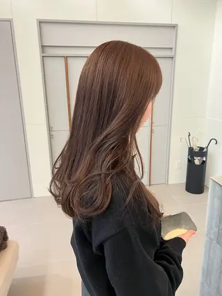 セミロング 柔らかいカラー🎀 rinaのヘアスタイル