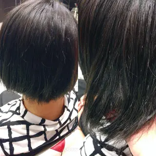 ショート カラー Lumiere 鈴木翔平のヘアスタイル