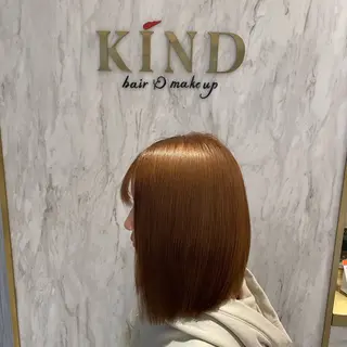 ミディアム カラー募集中 広井優菜のヘアスタイル