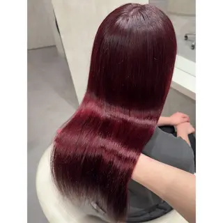 ロング カラー miyu /トレンド カラー×艶髪のヘアスタイル