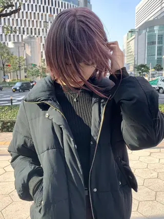 ショート 福山 晴香のヘアスタイル