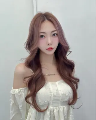 ロング カラー ゆうさ │ 髪質改善 縮毛矯正のヘアスタイル