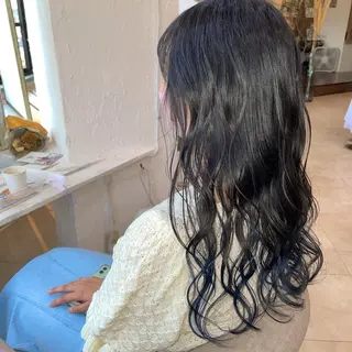 ロング 清水 美雪のヘアスタイル