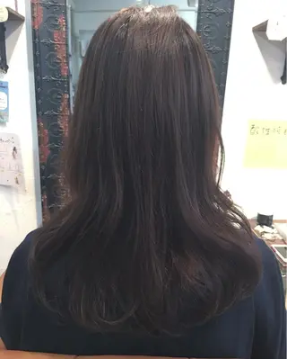 ミディアム セミロング ロング 谷﨑 仁美のマツエク・マツパデザイン