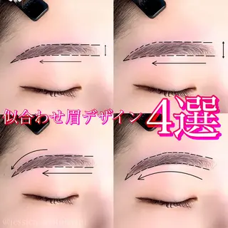 アイブロウ Laul🦖 Motohashiのマツエク・マツパデザイン