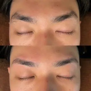 メンズ アイブロウ Mr.&Ms.脱毛/ 眉毛/花純羽のエステ・リラクイメージ