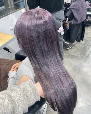ロング ハイトーン 横浜💞ミオのヘアスタイル