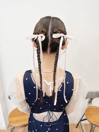 ヘアアレンジ No1韓国風レイヤー &カチモリ✨ /サキのヘアスタイル