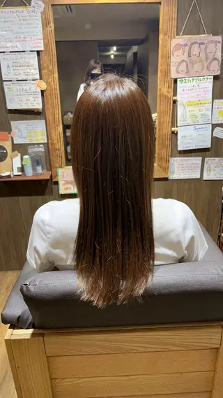 カラー 箕面駅徒歩7分カプロ 三好美鈴のヘアスタイル