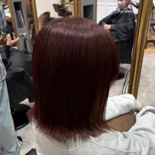 ミディアム カラー ピンクカラーアレンジ 🩷AYANA🩷のヘアスタイル