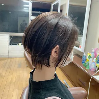 ショート カラー ショート/似合わせ レイヤー/福岡聖容のヘアスタイル