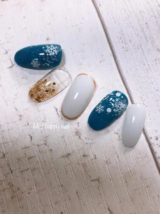 ネイル 北浦和 自爪育成ケアのネイルデザイン