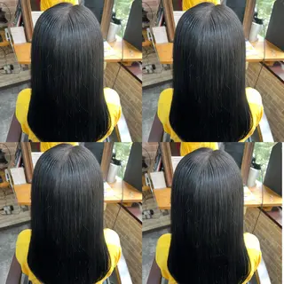 ミディアム 艶髪🤎 𝑺𝑬𝑵𝑹𝑰のヘアスタイル