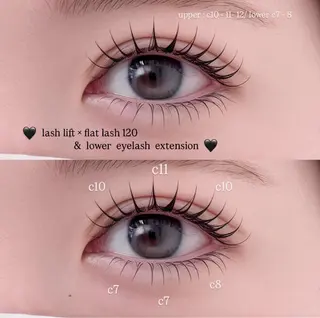 マツエク・マツパ kaede ♡のマツエク・マツパデザイン