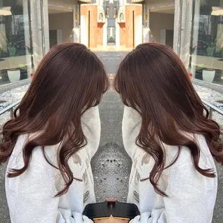 ロング カラー ハイライト/レイヤー /ハイトーン/AOIのヘアスタイル