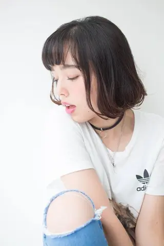 ショート ミディアム カラー 内藤 達也のヘアスタイル