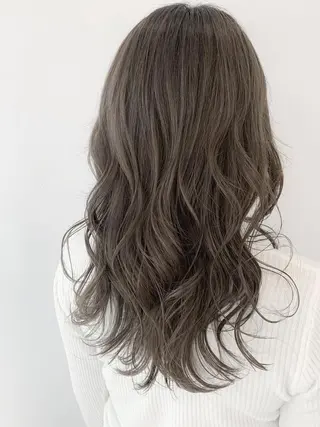 セミロング カラー ♥️🌙LeRiow 松岡 夏希♥️🌙のヘアスタイル