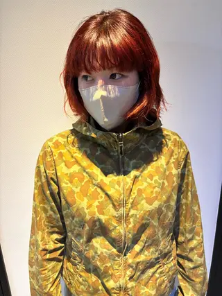 ショート カラー ヘアアレンジ 広島/ボブ/レイヤー 🌿‬wakabaのヘアスタイル