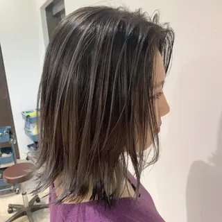 ミディアム カラー ヘアアレンジ TOPstylist ✂️フセケイタ✂️のヘアスタイル