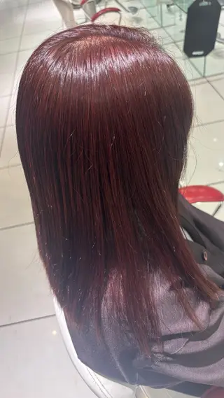 セミロング カラー H. shinkaiのヘアスタイル