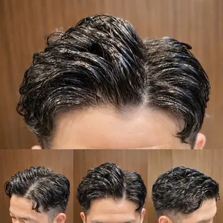 ショート パーマ メンズ 💈田上 立輝のヘアスタイル