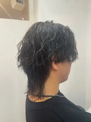 ミディアム メンズ 新宿/ハイトーン カラー/AKI🍎のヘアスタイル