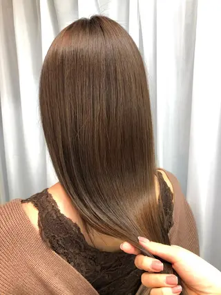 ロング 韓国ヘア🤍髪質改善 🇰🇷AKANEのヘアスタイル