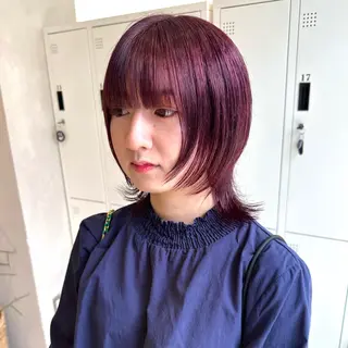 カラー デザインカラー/パー マ🦖外岡咲希🦖のヘアスタイル