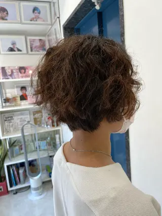 ショート 山森 大地のヘアスタイル