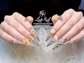 セミロング Linanail Nambaのマツエク・マツパデザイン