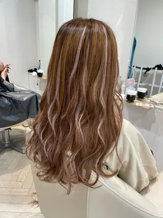 ロング 松永 夏のヘアスタイル