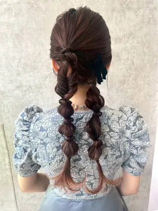 ヘアアレンジ 🍑トレンドカラー 🍑横浜のヘアスタイル