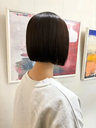 ショート カラー asuka/似合わせ /レイヤー/暖色のヘアスタイル
