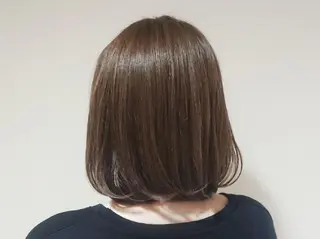 ミディアム カラー ✨ブリーチなし透明感 カラー✨ゆりかのヘアスタイル