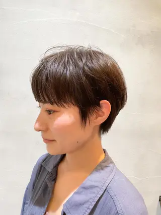 ショート カラー 【似合わせカット】 松尾一気のヘアスタイル