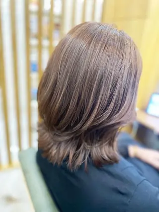 ロング カラー パーマ ヘアアレンジ レディースカット/大 船/サイトウアレンのヘアスタイル