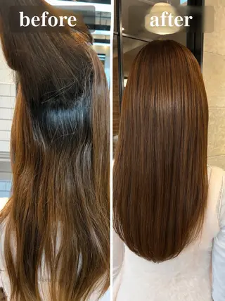 セミロング 🪞ツヤ髪No1🪞 まなのヘアスタイル