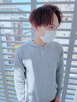 ショート カラー ヘアアレンジ メンズ メンズZina代表 田端 麗治のヘアスタイル