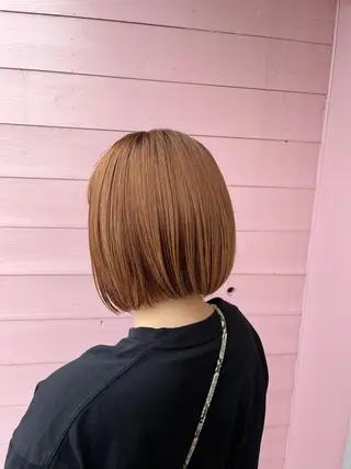 ショート カラー 【史上最高】口コミ No.1/ナツキのヘアスタイル