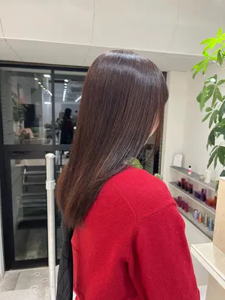 ミディアム 🎀透明艶カラー🎀 大橋美優🎀のヘアスタイル
