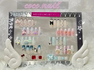 ネイル lili.nail y2k/長さ出しのネイルデザイン