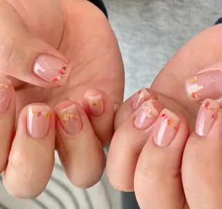 ネイル By moonネイル 🌷ワンホン/韓国風のネイルデザイン