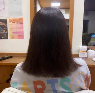 カラー Beam 深澤のヘアスタイル