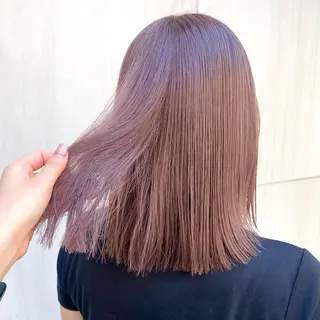 ミディアム カラー パーマ ヘアアレンジ メンズ キッズ ネイル マツエク・マツパ 前川 朋香のヘアスタイル
