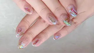 ショート チ まるこのネイルデザイン
